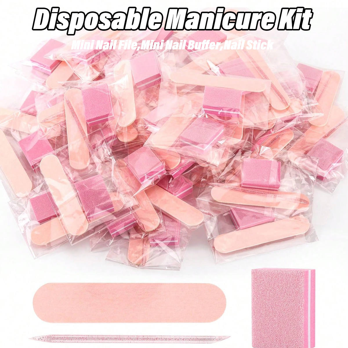 Manicure Kits, Individually Pa - Nail File Titanium reseña y precio
