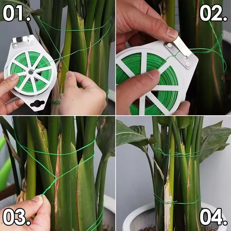 Garden Twist Ties Multifunctio - Gear Tie Reusable reseña y precio
