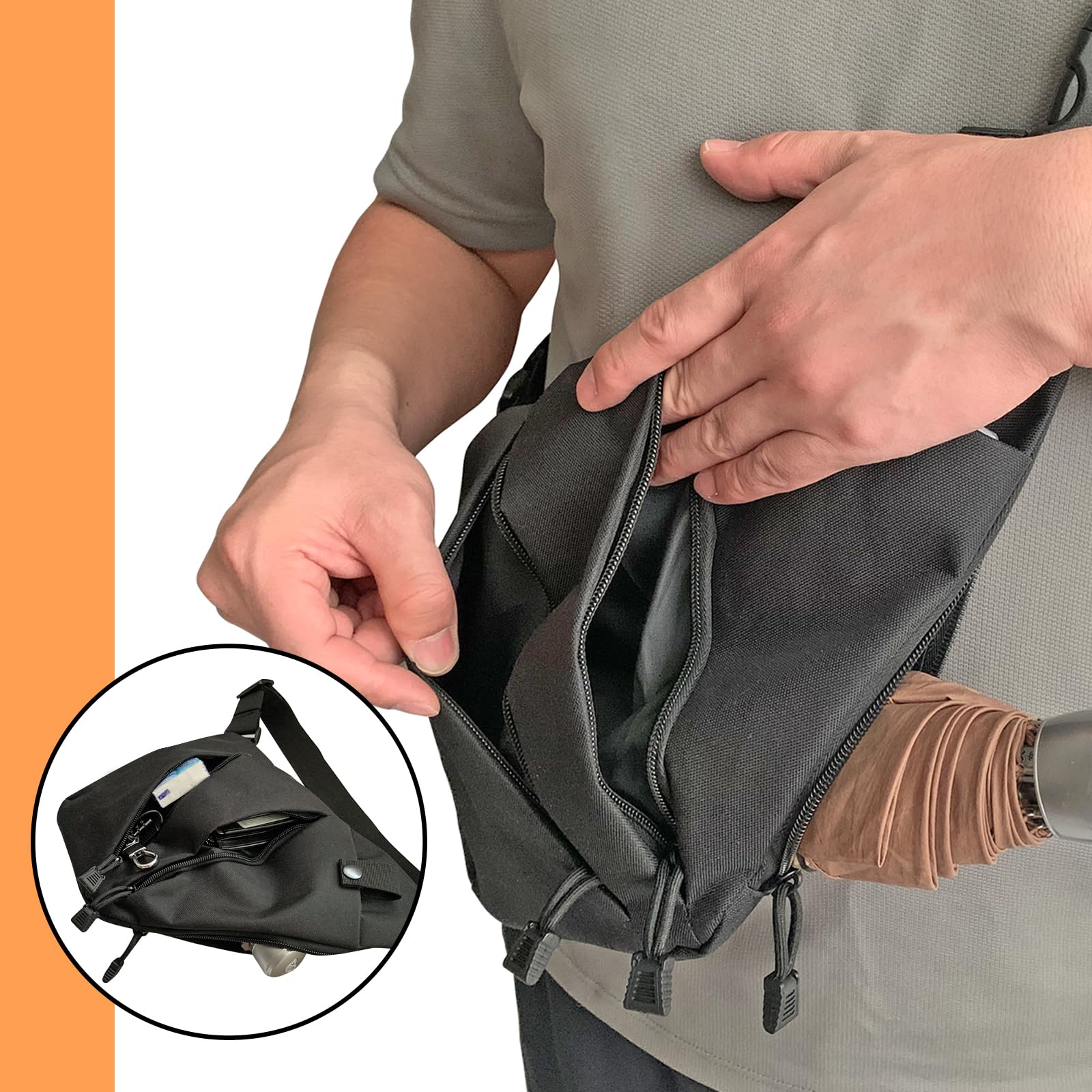 Tactical Crossbody Sling Bag E - Edc Carry Bag For Pistol reseña y precio