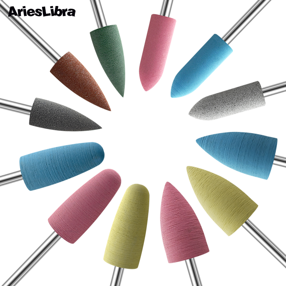 AriesLibra Rubber Nail Drill B - Nail File Titanium reseña y precio