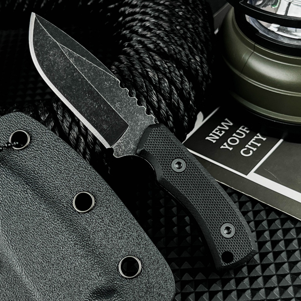 High Hardness Compact Fixed Bl - Edc Concealed Carry Knife reseña y precio
