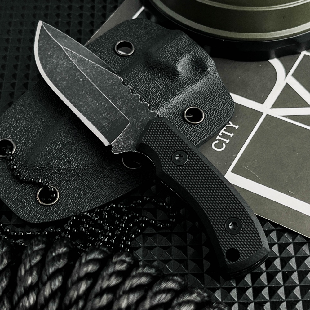 High Hardness Compact Fixed Bl - Edc Concealed Carry Knife reseña y precio