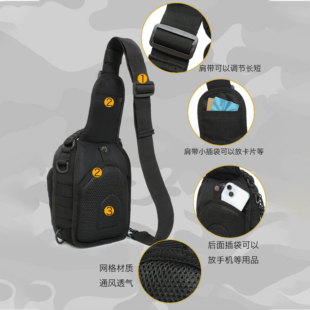 Tactical Sling Bag Pouch Multi - Edc Carry Bag For Pistol reseña y precio