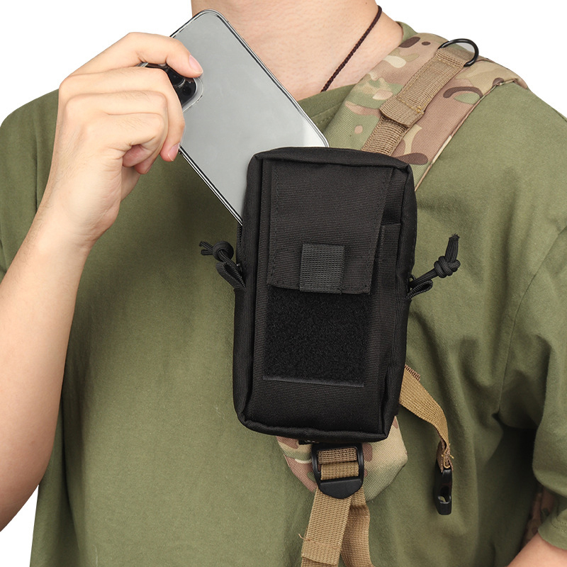 Molle Backpack Strap Bag Phone - Edc Carry Pouch reseña y precio
