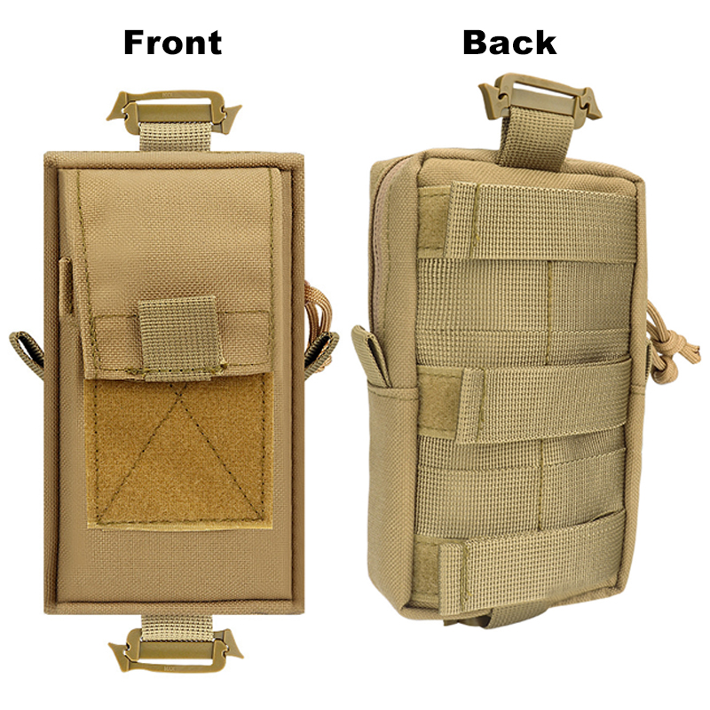 Molle Backpack Strap Bag Phone - Edc Carry Pouch reseña y precio