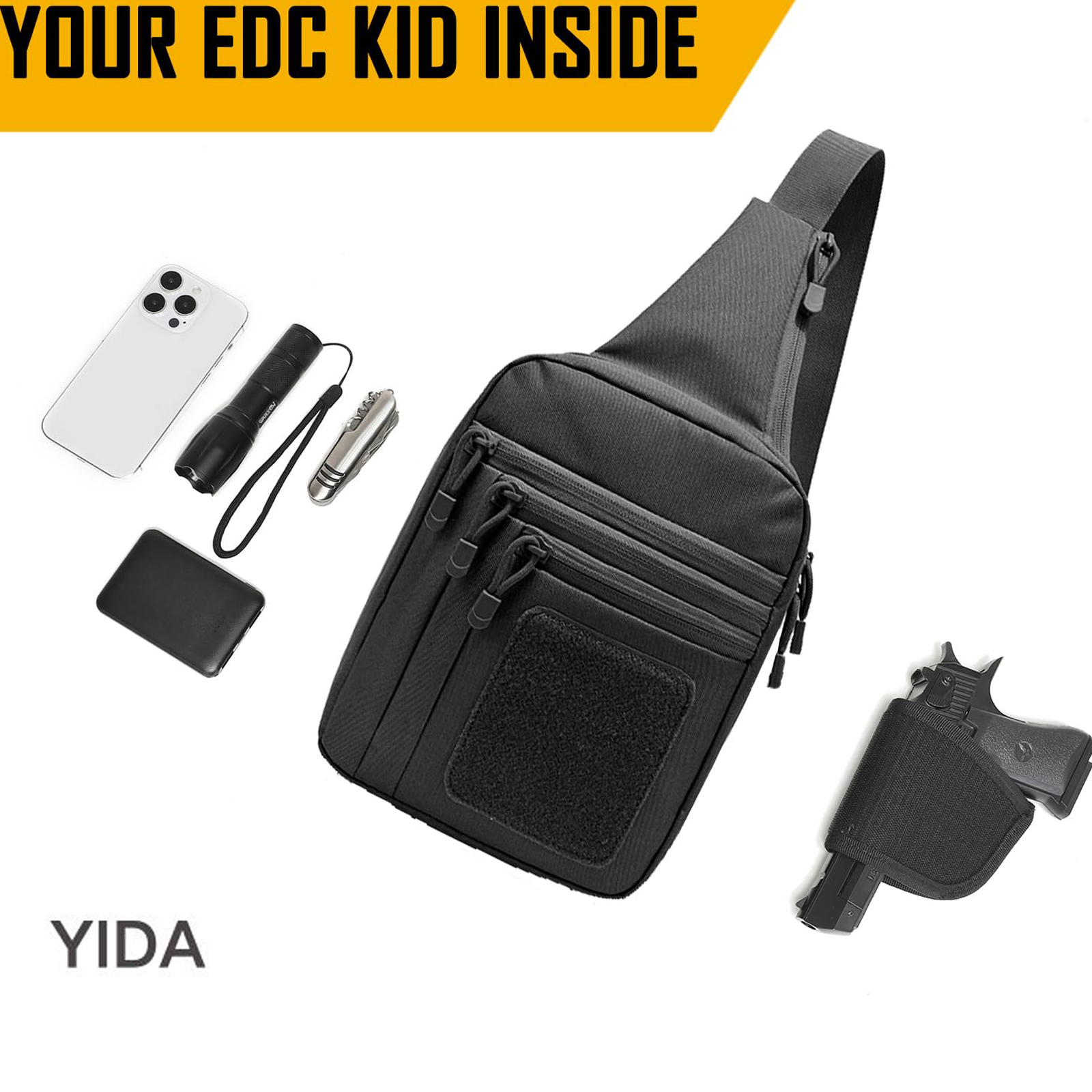 Concealed Carry Crossbody Bag  - Edc Carry Pouch reseña y precio