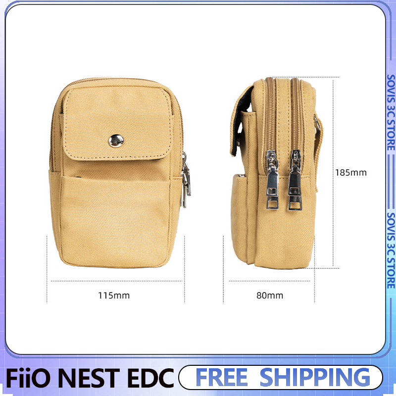 FiiO NEST EDC Storage Bag Port - Edc Carry Accessories reseña y precio